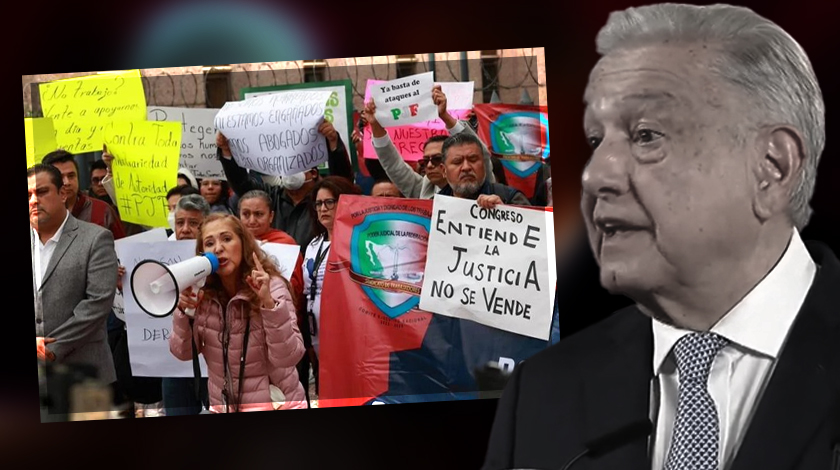 Amlo Critica Las Protestas De Trabajadores Del Poder Judicial Contra La Eliminación De 7255