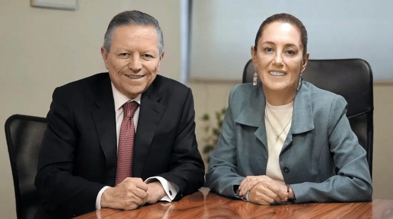 Sheinbaum a favor de la corrupción: Critica investigaciones contra Zaldívar, “No ayudan a México”, afirma en defensa de su asesor durante evento de campaña