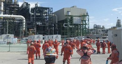 Reportan fuga de gas en la refinería Olmeca de Dos Bocas, Tabasco, provocó la evacuación de los trabajadores
