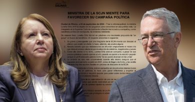 Se defiende Ricardo Salinas de acusaciones de Loretta Ortiz; el empresario afirma que la Ministra anda en campaña electoral porque quiere ser electa presidenta de la Corte