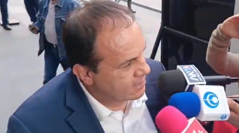 “Me importa un cacahuate lo que diga la prensa”: Cuauhtémoc Blanco estalla ante preguntas sobre presunto incidente de su esposa en EU “Me importa un cacahuate lo que diga la prensa”: Cuauhtémoc Blanco estalla ante preguntas sobre presunto incidente de su esposa en EU