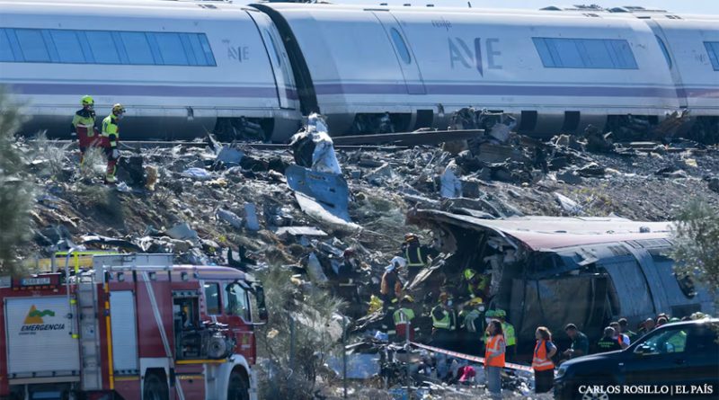 Choque de trenes de alta velocidad en España deja al menos 64 muertos y decenas de heridos